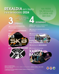 Cartaz Rexaldia em Festa 2024 - Torres Novas
