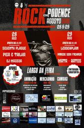 Cartaz Rock em Podence 2026 - Podence