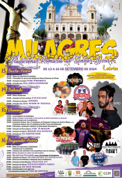 Cartaz Romaria ao Senhor Jesus 2024 - Milagres