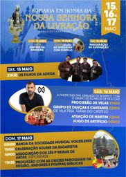 Cartaz Romaria em honra da Nossa Senhora da Livração 2026 - Marco de Canaveses