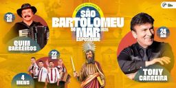 Cartaz Romaria em honra de São Bartolomeu 2026 - Mar