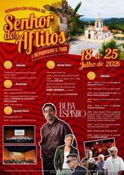 Cartaz Romaria em honra do Senhor dos Aflitos 2026 - Famalicão