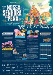 Cartaz Romaria Nossa Senhora da Pena 2026 - Vila Real