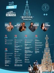 Cartaz Romaria Senhora Aparecida 2026 - Lousada