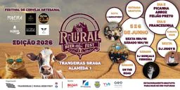 Cartaz Rural Beer Fest 2026 - Trandeiras