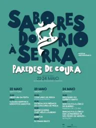 Cartaz Sabores do Rio à Serra 2026 - Paredes de Coura