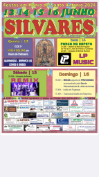 Cartaz Santo António de Silvares 2024 - Viseu