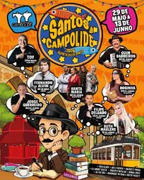 Cartaz Santos à Campolide 2026 - Campolide
