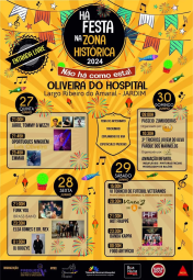 Cartaz Santos Populares 2024 - Oliveira do Hospital