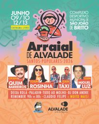 Cartaz Santos Populares 2026 - Alvalade