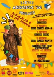 Cartaz Santos Populares 2026 - Arroios
