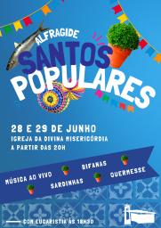 Cartaz Santos Populares de Alfragide 2024