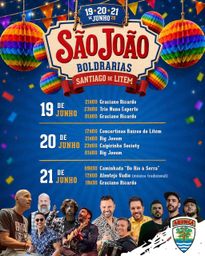 Cartaz São João 2026 - Santiago de Litém