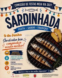 Cartaz Sardinhada 2026 - Meia Via