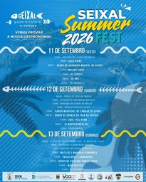 Cartaz Seixal Summer Fest 2026 - Seixal