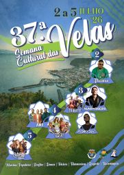 Cartaz Semana Cultural das Velas 2026 - Velas