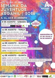 Cartaz Semana da Juventude 2026 - Arganil
