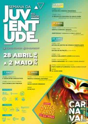 Cartaz Semana da Juventude 2026 - Rio Maior