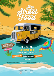 Cartaz Street Food Festival 2024 - Praia de Quiaios