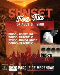 Cartaz Sunset 2026 - Foz Tua