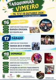 Cartaz Tasquinhas 2026 - Vimeiro