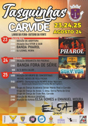 Cartaz Tasquinhas de Carvide 2024 - Leiria