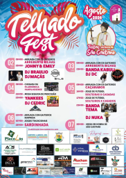 Cartaz Telhado Fest 2024 - Penacova