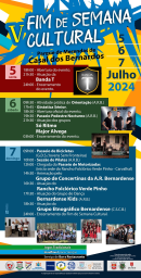 Cartaz V Fim de Semana Cultural 2024 - Ourém