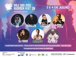 Cartaz Vale das Mós Summer Fest 2026 - Vale das Mós
