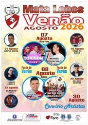 Cartaz Verão 2026 - Mata Lobos