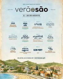 Cartaz Verão São 2026 - São Martinho do Porto