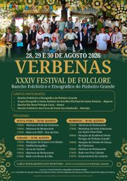 Cartaz Verbenas 2026 - Pinheiro Grande