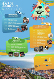 Cartaz VIII Festival de Arte e Pesca 2024 - Machico