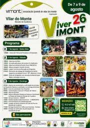 Cartaz Viver Vimont 2026 - Vilar do Monte