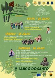 Cartaz X Encontro Gastronómico e Cultural 2026 - Santa Cruz