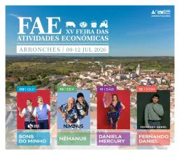 Cartaz XV Feira das Atividades Económicas 2026 - Arronches