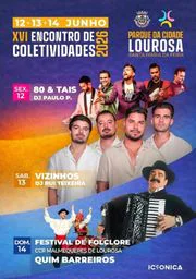 Cartaz XVI Encontro de Coletividades 2026 - Lourosa