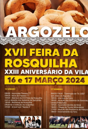 Cartaz XVII Feira da Rosquilha 2024 - Argozelo