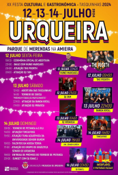 Cartaz XX Festa Cultura e Gastronómica 2024 - Urqueira