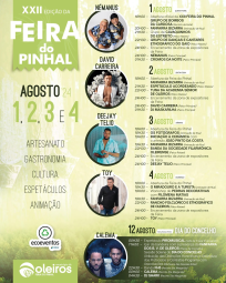 Cartaz XXII Feira do Pinhal 2024 - Oleiros
