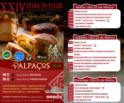 Cartaz XXIV Feira do Folar 2024 - Valpaços