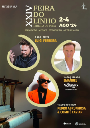 Cartaz XXIV Feira do Linho 2024 - Ribeira de Pena