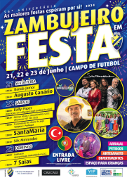 Cartaz Zambujeiro em Festa 2024 - Cascais