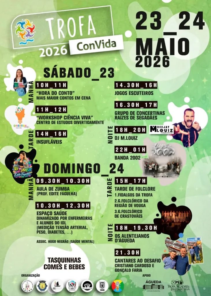 Cartaz Trofa ConVida 2026 - Trofa