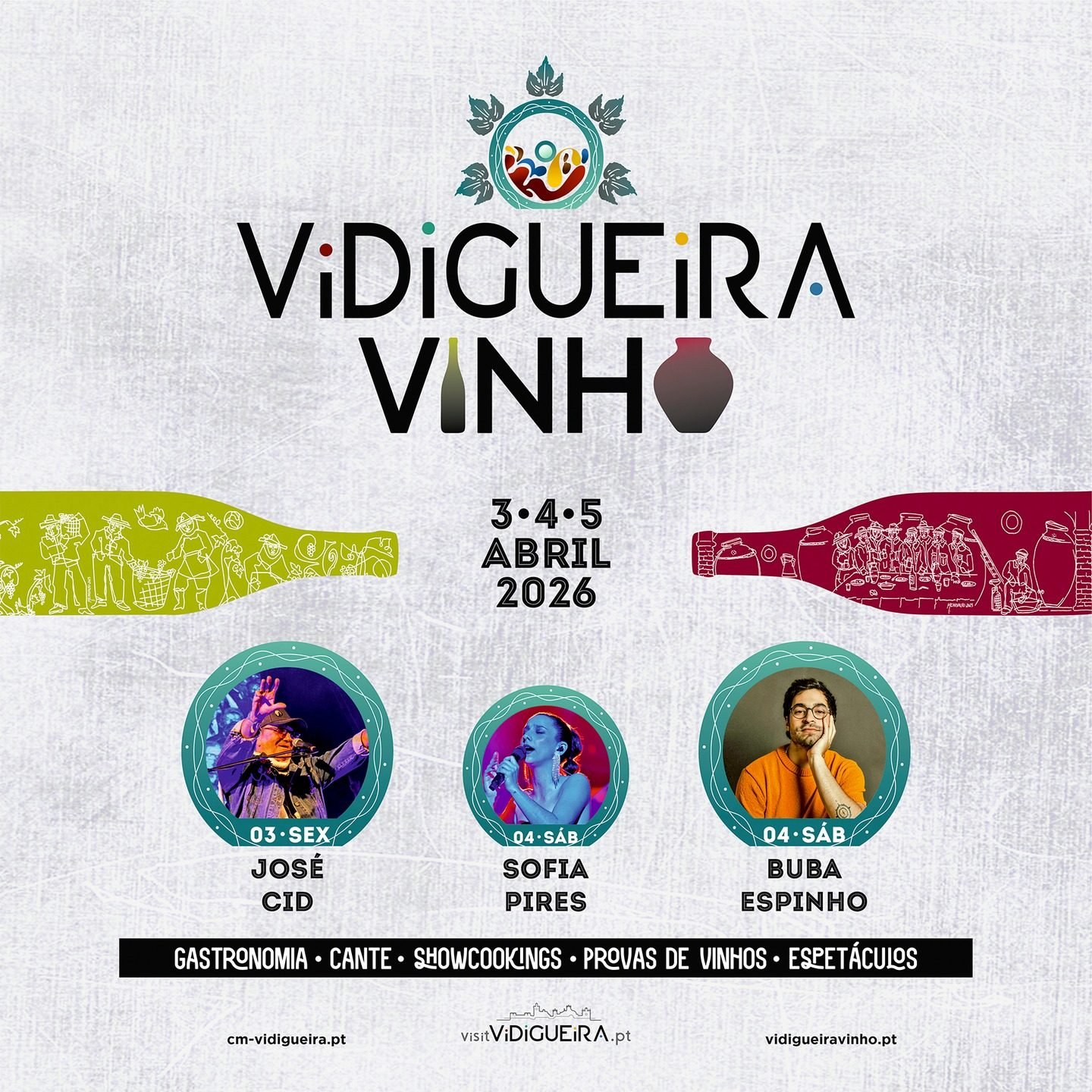 Cartaz Vidigueira Vinho 2026 - Vidigueira