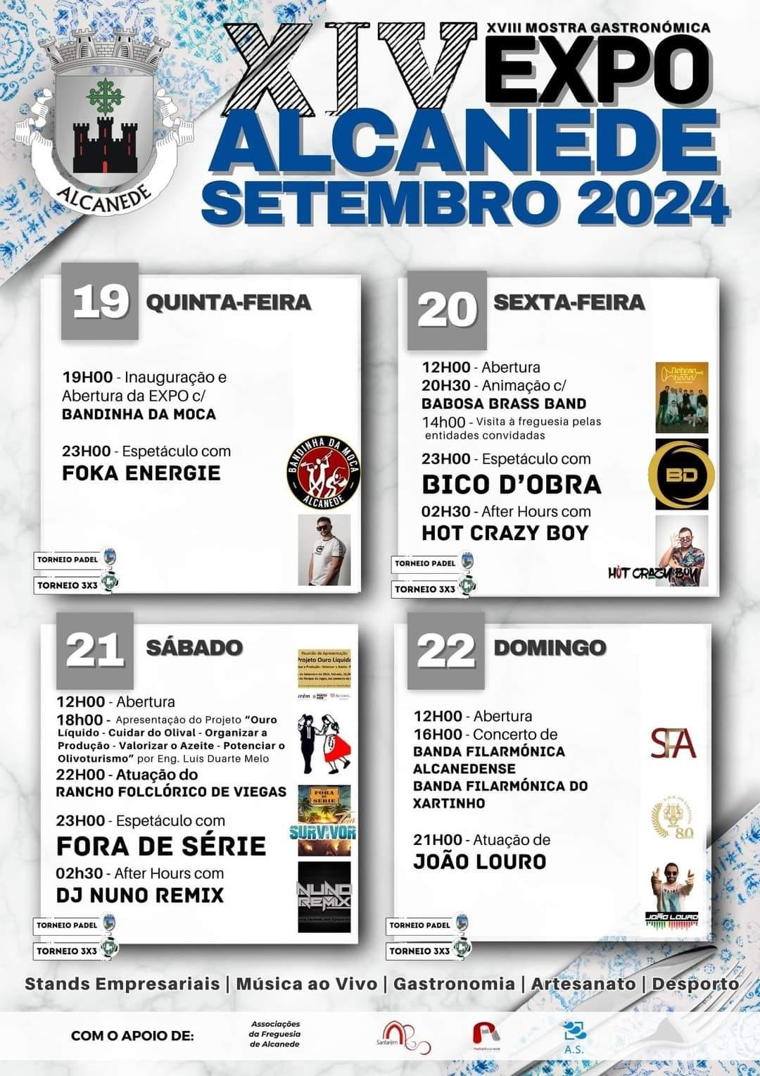 Cartaz XIV Expo Alcanede 2024 - Santarém