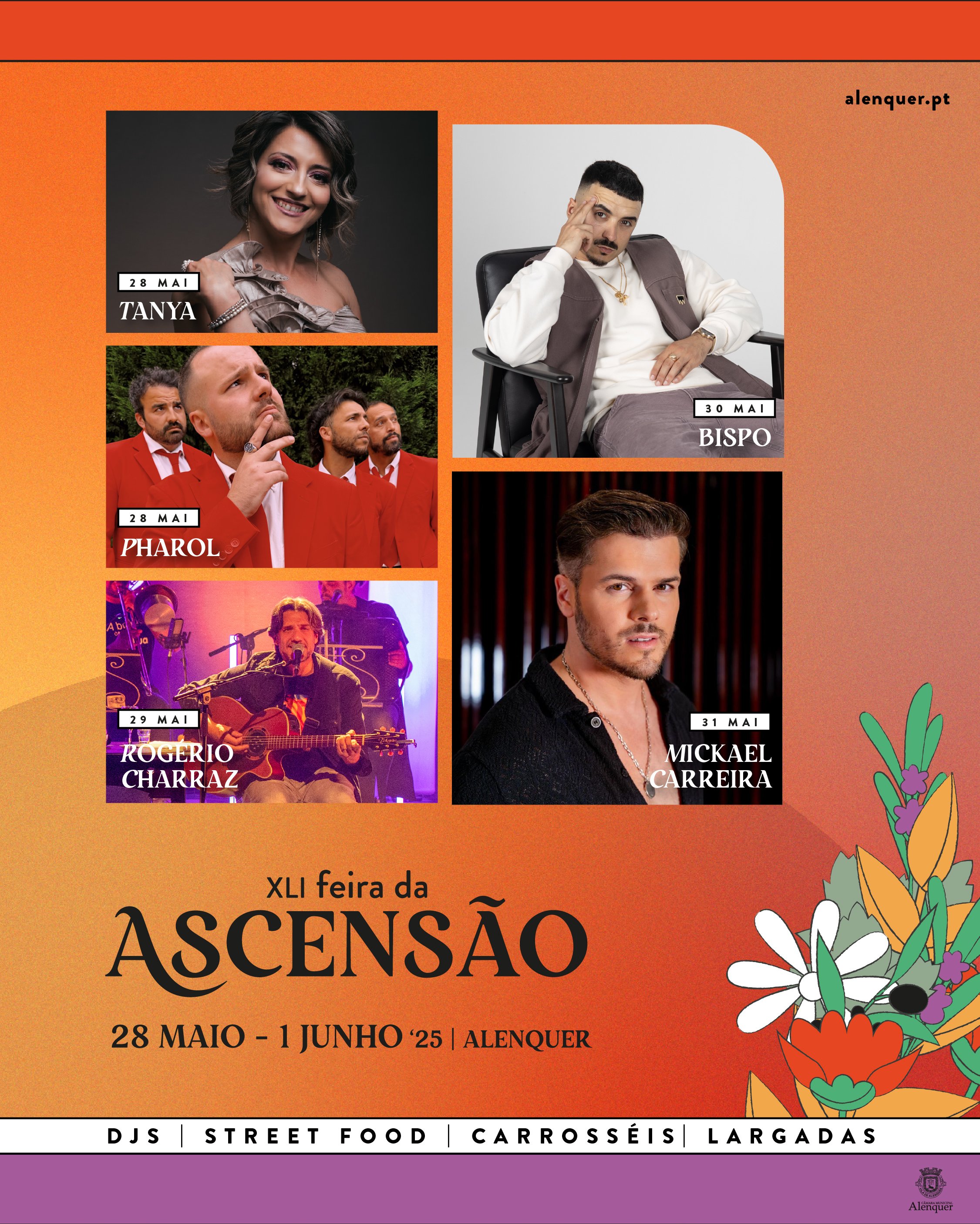 Cartaz XLI Feira da Ascensão 2025 - Alenquer