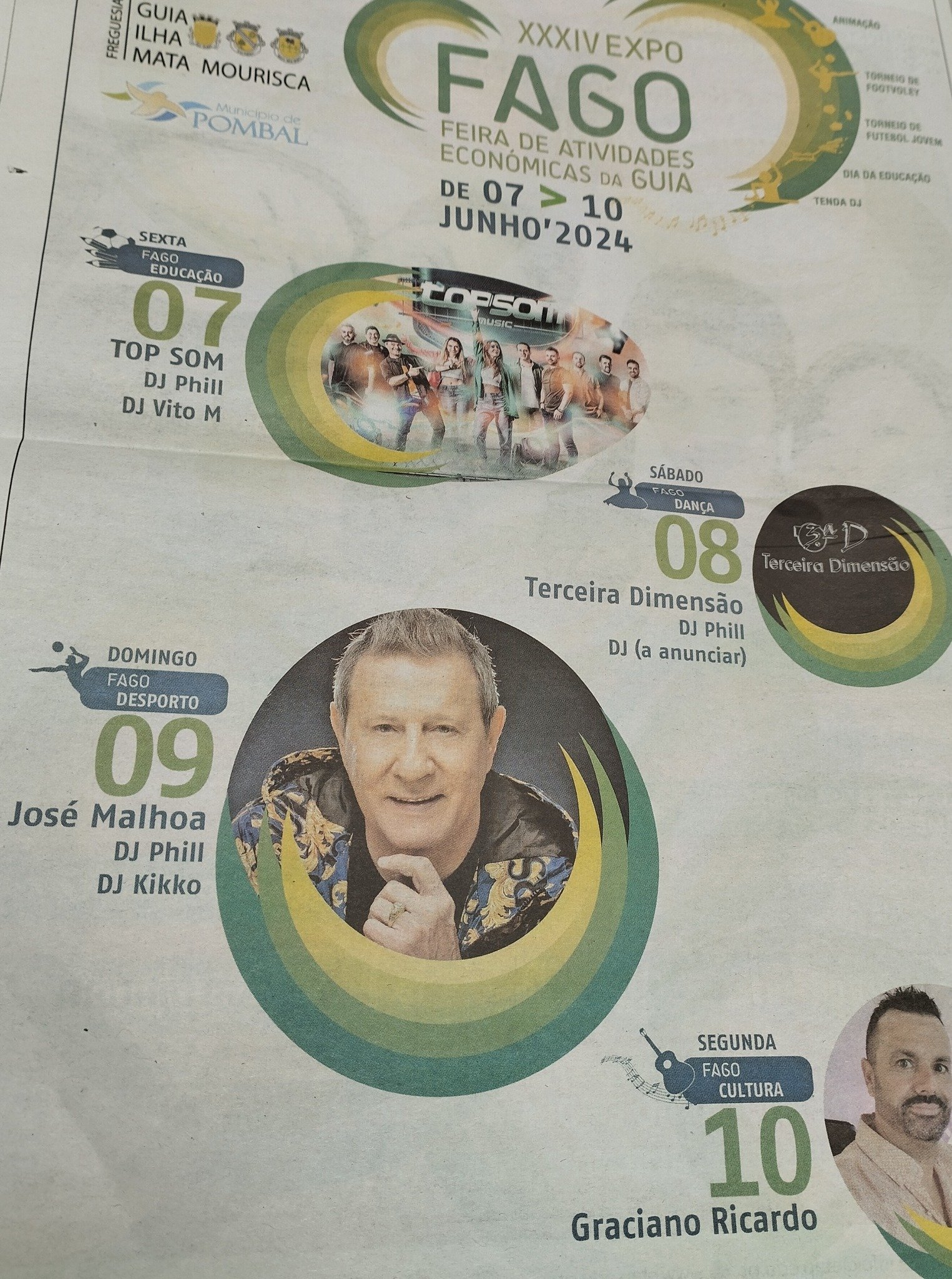 Cartaz XXXIV Expo Fago 2024 - Vila da Guia